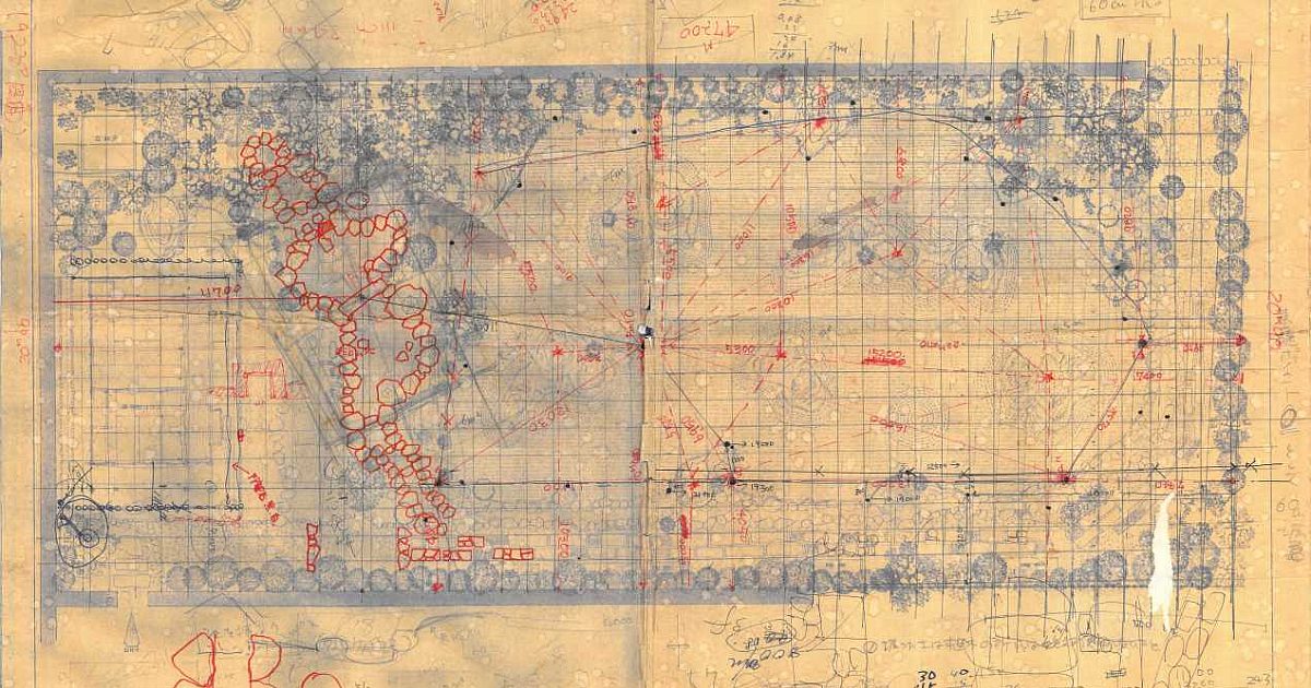 OLD MOUNTAIN × BOTANIZE KAKERUYATU Garden Blueprints | National Museum of the Pacific War